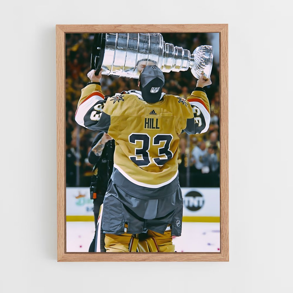 Poster La Coupe Victorieuse – affiche Hockey sur glace (vue 4)
